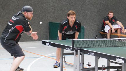 Tischtennisturnier zum Jubiläum