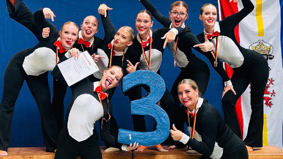 bei den Deutschand Meisterschaften Gymnastik und Tanz