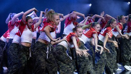 Auftritt der Hip Hop Adults in der Stadthalle Gersthofen