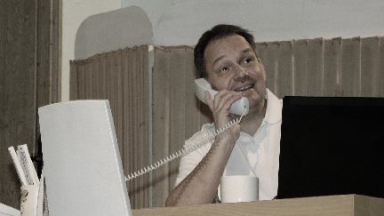 sein Leben lang war er Mitglied der Theaterleut