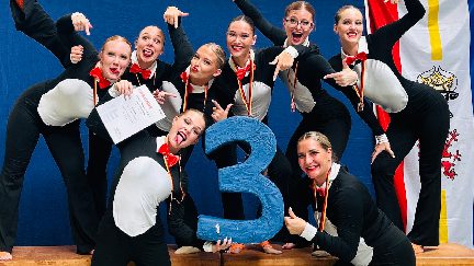 bei den Deutschand Meisterschaften Gymnastik und Tanz
