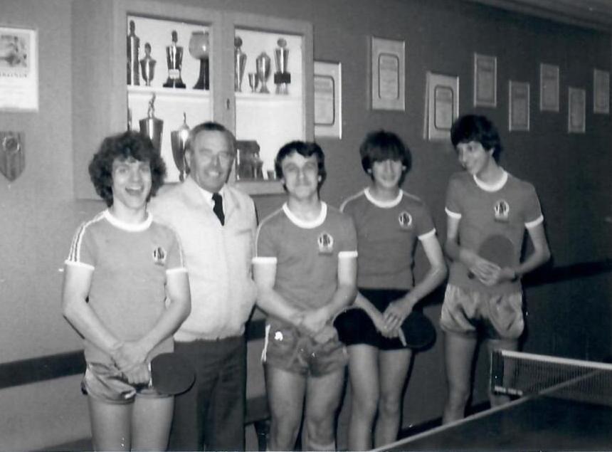 Tischtennis Jugend 1982